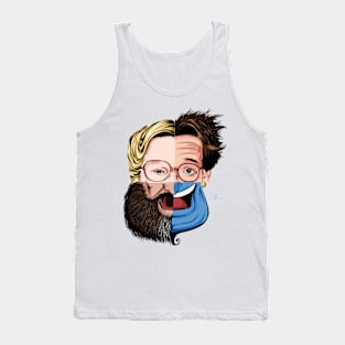 4 Faces of Robin Williams Tank Top